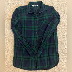 Women’s Classic Flannel Button Down Shirt